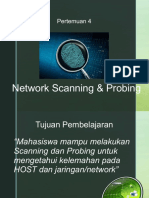 Network Scanning & Probing dengan Nmap