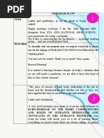 FACULTY MEETING-emcee Script | PDF