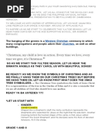 Hanging of The Greens Script