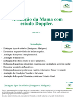 Avaliação Da Mama Com Estudo Doppler.