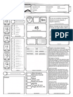 Ficha Oficial D&D 5E Editável Cleiton