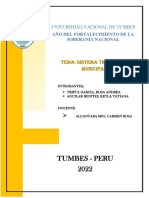 Sistema Tributario Municipal