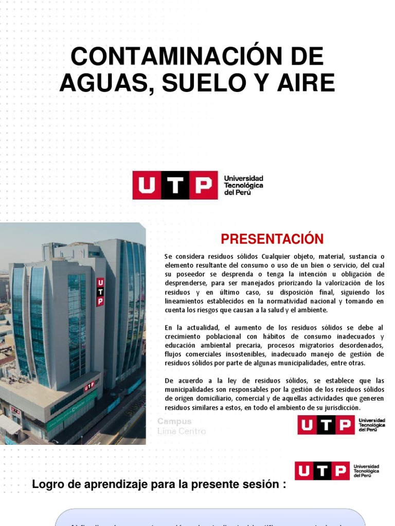 Gestión de Residuos Sólidos y su Impacto Ambiental | PDF | Residuos | Agua