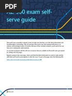 AZ-900 Exam Self-Serve Guide