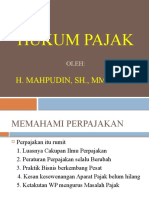 Hukum Pajak (Materi Kuliah) h. Mahpudin, Sh,Mm., m.kn.
