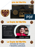 PDF - ESTUDIO DE TÍTULOS - REMATES ELECTRÓNICOS - JULIO 2022 - FRANY DIAZ RESUMEN