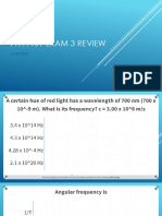 PHY1101 Exam 3 Reviewppt