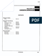 EX550-3 SECTION 3 UNDERCARRIAGE