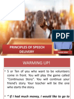 Principles of Speech