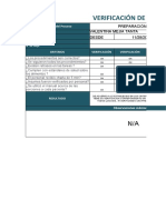 Formato de Verificacion de Calidad TR2