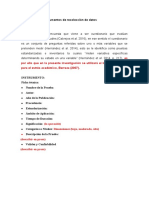 Modelo Técnicas e Instrumentos de Recolección de Datos