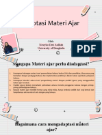Novyko Dwi Aulliah Presentasi 1 (English Teaching Material Development) Indonesia