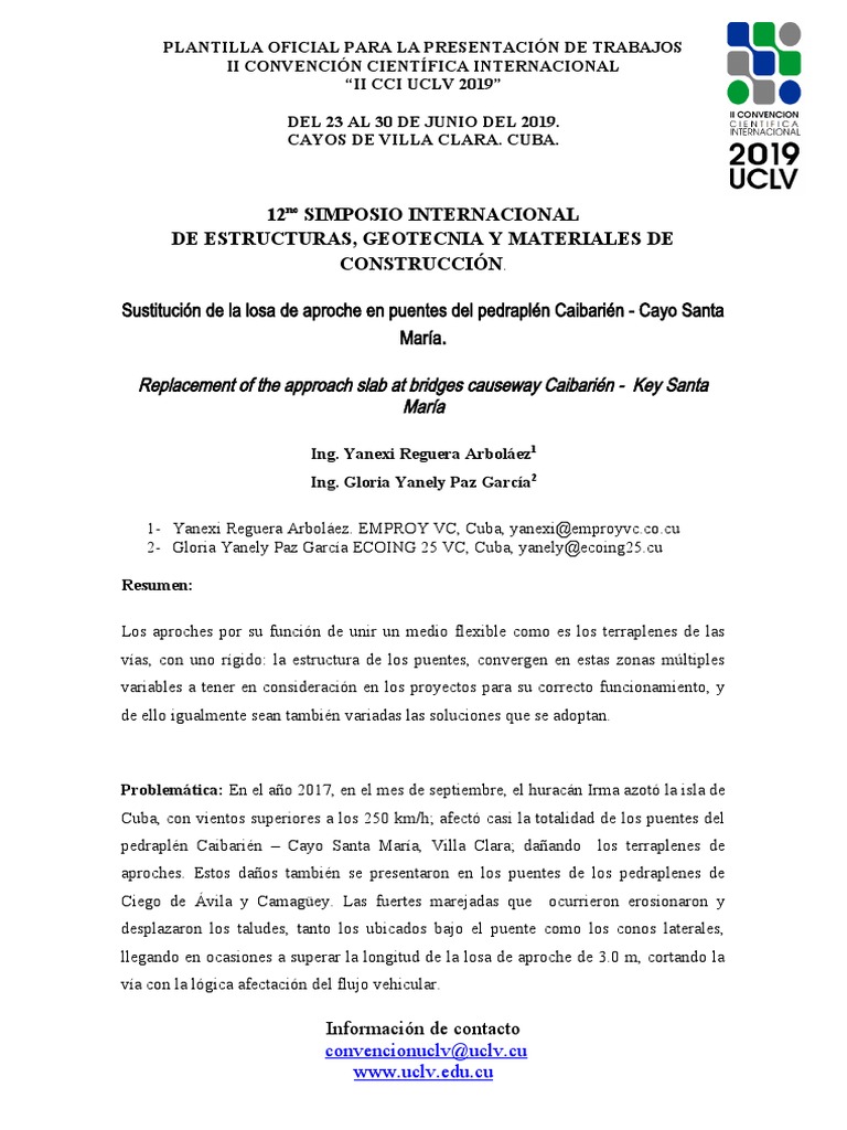 Ponencia Losas de Aproche | PDF