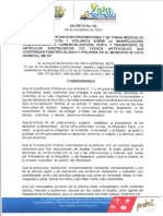 Decreto #120 Control y Manipulacion de Polvora Año 2022-2023