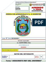 Modulo 5 - IV Bimestre 2022 - Primer Grado