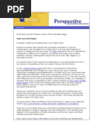 July 2011: Math and Civil Rights