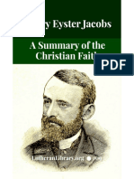 109 Jacobs Summary Christian Faith
