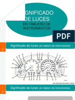 4.1 Significado de Luces en Tablero de Instrumentos-V2