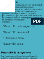 El Desarrollo Integral