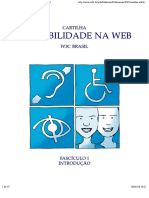 Acessibilidade na Web: Cartilha do W3C Brasil