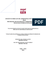 Plan de Exportación Yogurt Frutado de Arandanos Final