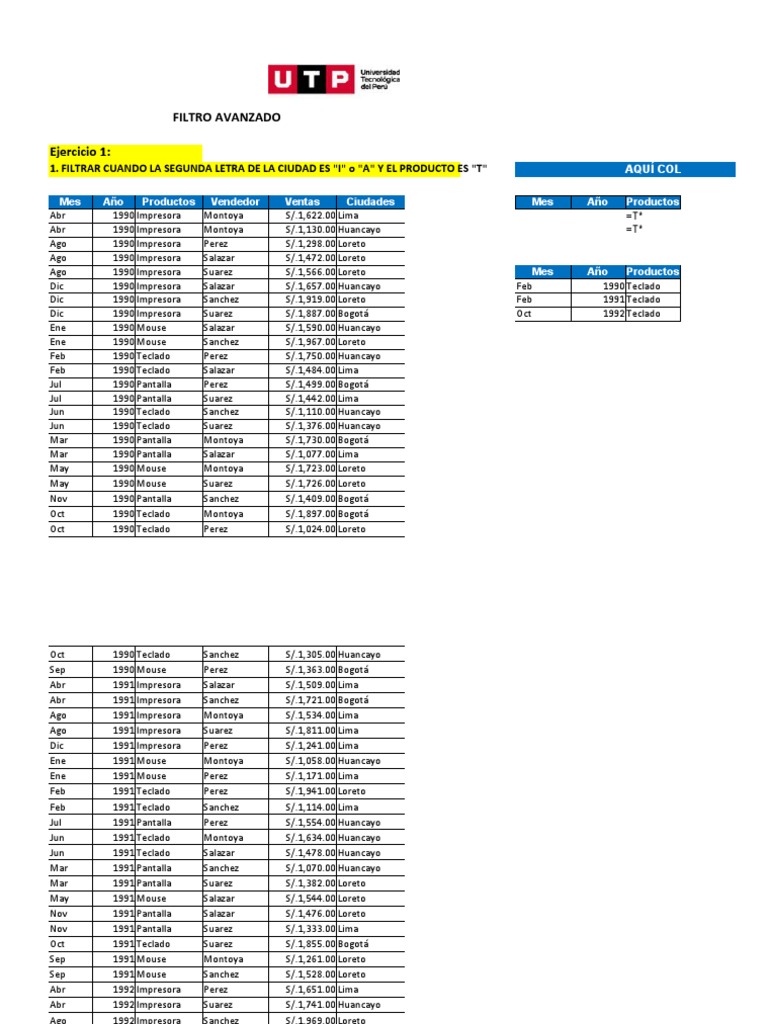 Ejercicio De La Semana 4 Pdf