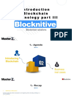 Slides Introduction of Blockchain Recap + Q&A