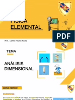 Física 4to Sec Analisis Dimensional