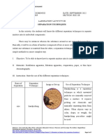 Domingo, Catherine M.-Laboratory Activity 3 - Separation Technique