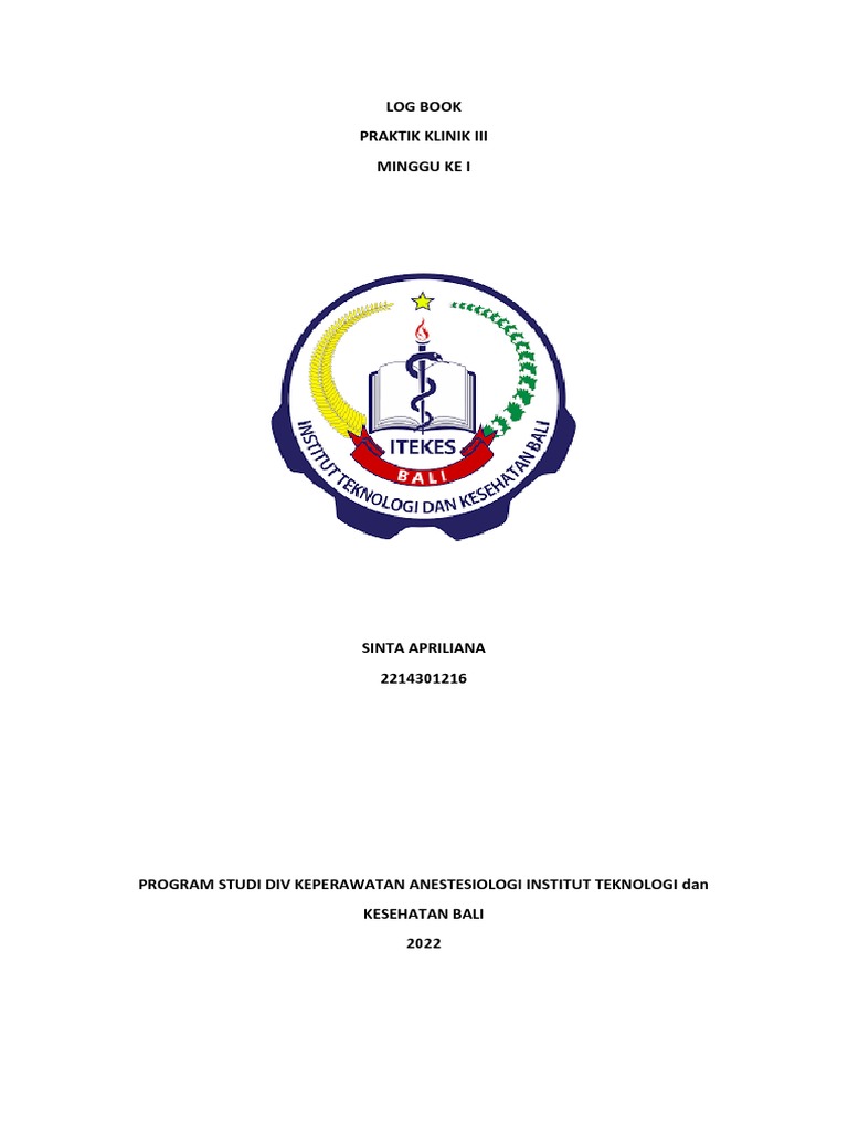 Sinta apriliana log book pk3 mg1 pdf
