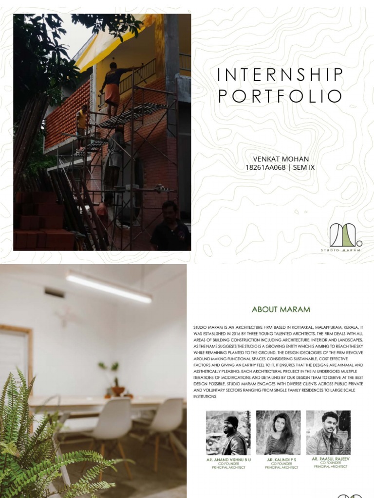 18261aa068 internship portfolio pdf home buildings and structures