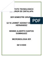 Instituto Tecnológico Superior de Cintalapa Microbiología Ier 08/12/2020