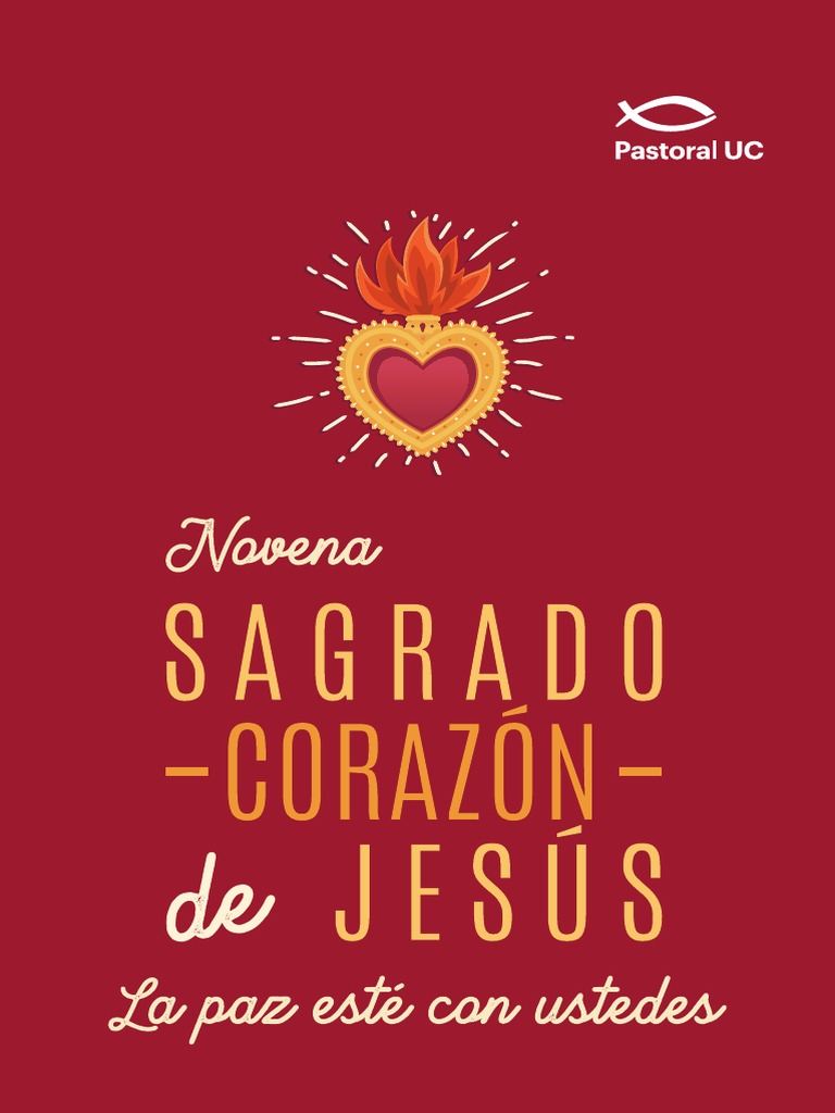 Novena al Sagrado Corazón de Jesús | PDF