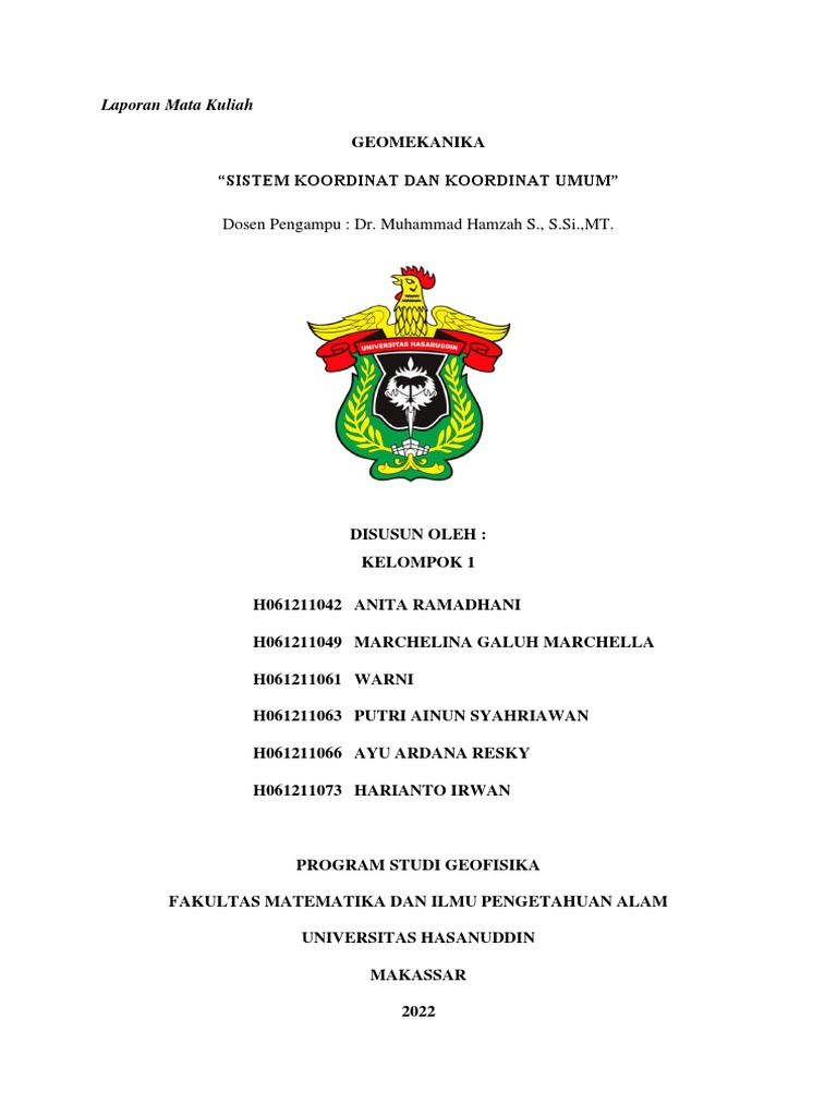 Sistem Koordinat Sferoid Pepat | PDF
