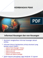 Perkembangan PSAK dan Konvergensi ke IFRS