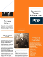 Thomas Edison e suas principais invenções