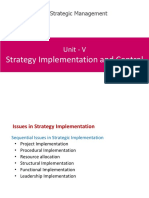 Strategic Management Implementation