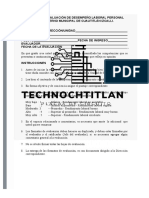 Evaluación desempeño laboral 40