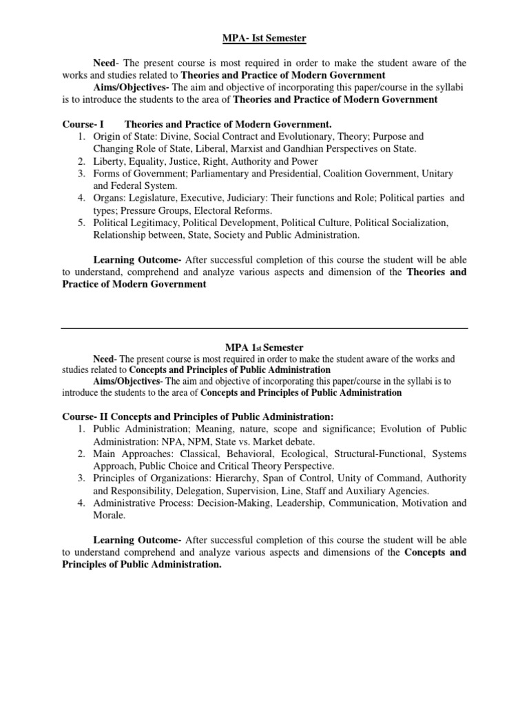 Mpa Pdf Policy Analysis Information Technology