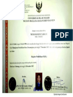 Ijazah Terakhir