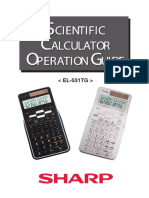 Scientific calculator operation guide