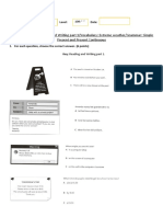 INSUMO 2 Key Reading and Writing Part 1, Vocabulary, Grammar