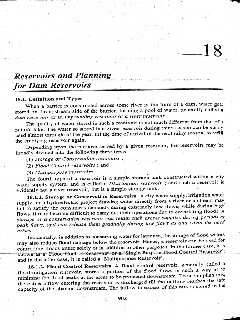 Reservoir Flood Routing Analysis Guide | PDF | Discharge (Hydrology ...