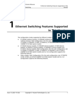 01-01 Ethernet Switching Features Supported in This Version