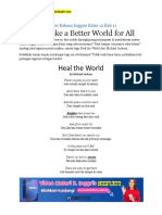 Bab 11 - Let's Make A Better World For All