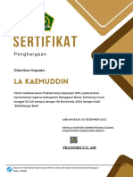 Sertifikat Praktek SMK Negeri Labuan Bajo An. La Kaemuddin