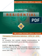 01 Fire Alarm Systems (Where Required) - Residential