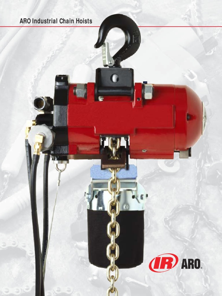 ARO Industrial Chain Hoists | PDF | Elevator | Manufactured Goods