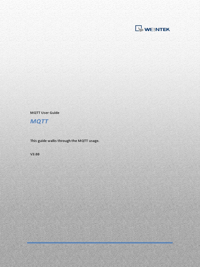 MQTT Guide for HMI Developers | PDF | Computer Architecture | Cyberspace