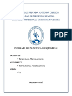 Determinacion de Colesterol en Sangre